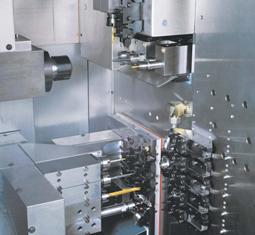 Tornos Deco Swiss Screw Machines inside